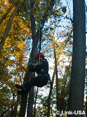 LonghollowでZipline