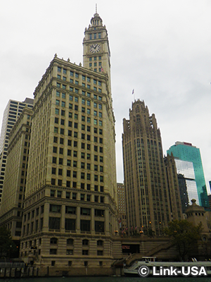 シカゴ 建物見学クルーズ