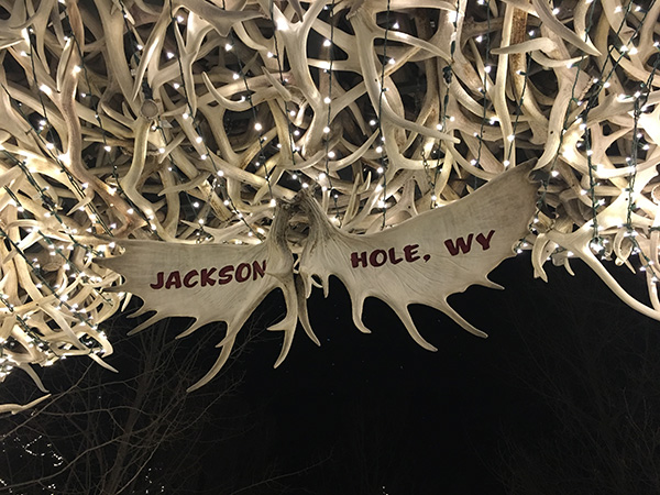 Jackson Hole Elk Antler Arch Tradition