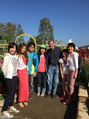 フラワーフィールド　The Flower Fields at Carlsbad Ranch