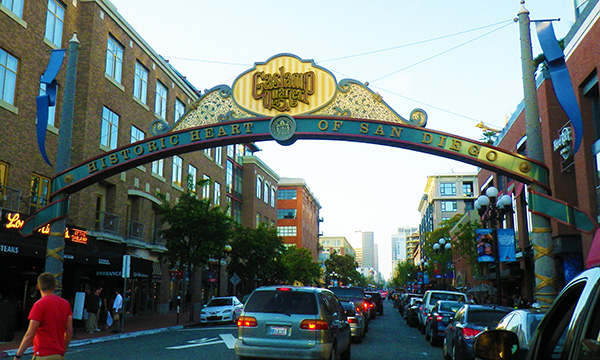 ガスランプ クォーター　Gaslamp Quarter