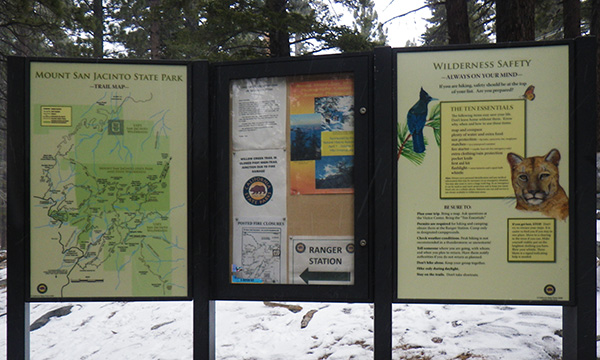 サンジャシント山州立公園　Mount San Jacinto State Park