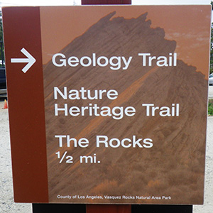 バスケスロック　Vasquez Rock Natural Area