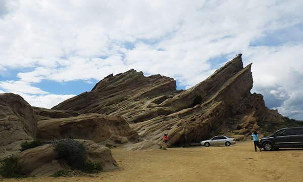 バスケスロック　Vasquez Rock Natural Area