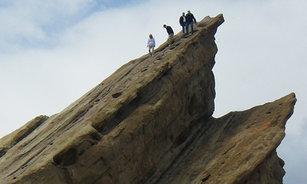 バスケスロック　Vasquez Rock Natural Area
