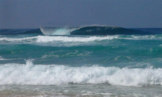 ビッグウェイブを見に！