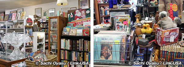 テメキュラのアンティークショップ