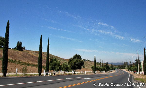 フリーウェイを駆け抜けテメキュラへ