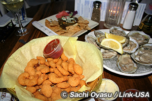 夕景を眺めながらのディナー