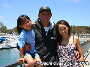 高台にある理恵さんの家