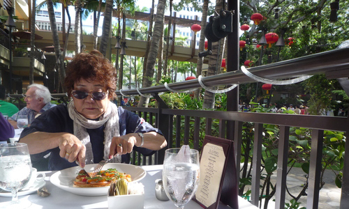 イルルピーノで朝食