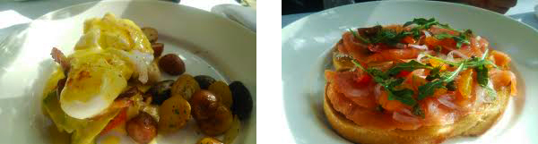 イルルピーノで朝食