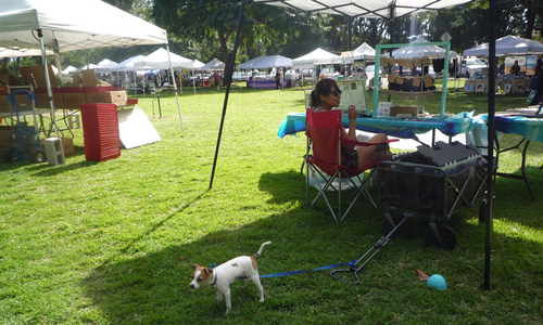 週末のマーケット