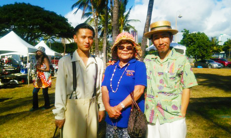 母とスウィートホリワイアンズ