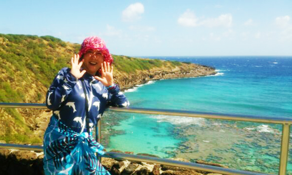 ハナウマ湾でシュノーケリング