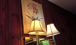 見上げる空にはアメリカの月