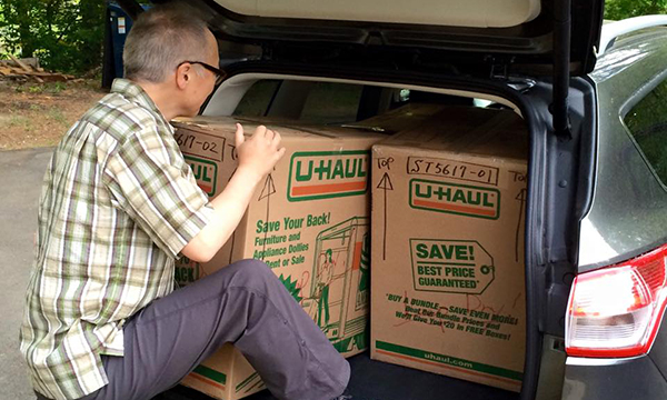 買付け品の出荷とボストン美術館