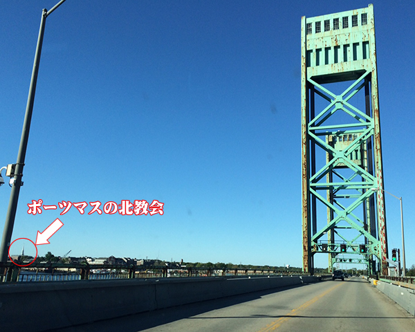 ポーツマスのダウンタウンへ