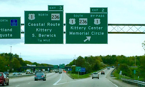 メイン州 キッタリーへ