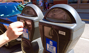 ポーツマスのダウンタウンへ