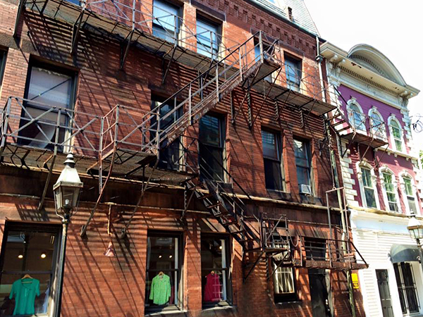 ポーツマスのダウンタウンへ