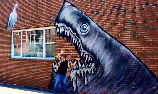 ポーツマスのダウンタウンへ