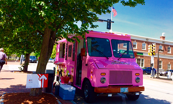 ポーツマスのダウンタウンへ