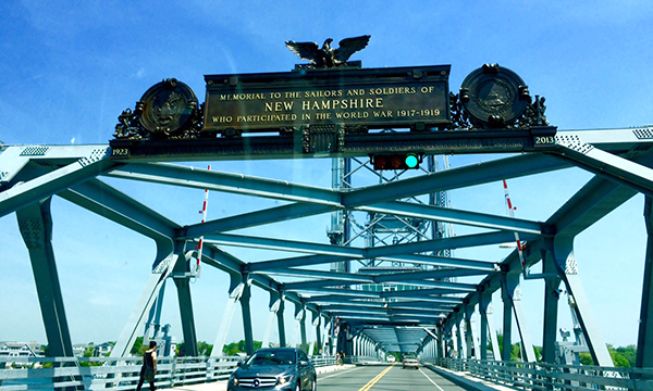 ポーツマスのダウンタウンへ