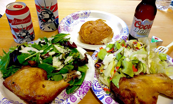 ポーツマスのダウンタウンへ