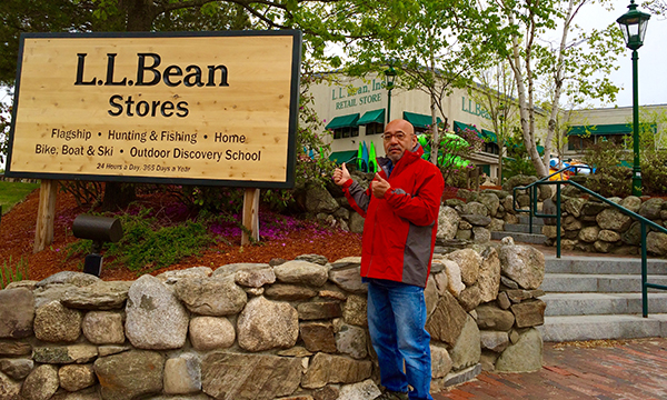あこがれのL.L.Bean 本店