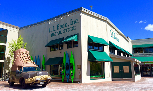 あこがれのL.L.Bean 本店